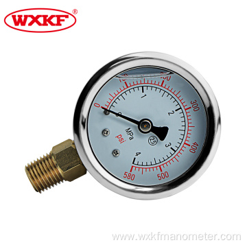 Quality Stainless Steel Aluminum Dial Pressure Gauge